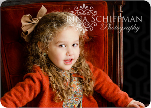 3 year old girl professional portraits