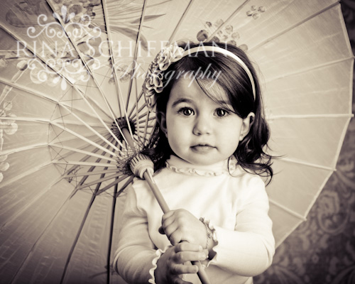 girl portrait umbrella