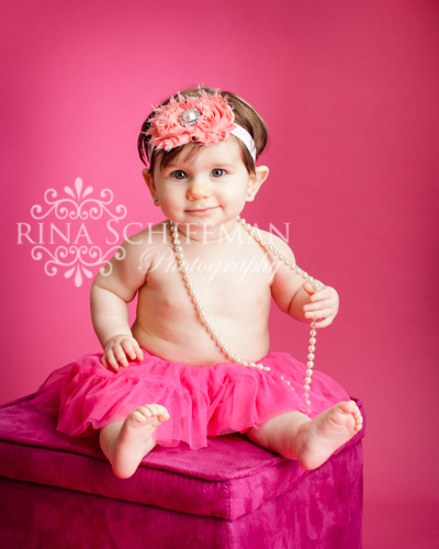 baby girl portrait tutu