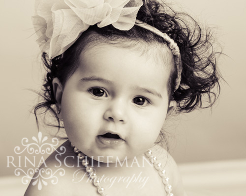 baby girl portrait photographer NY